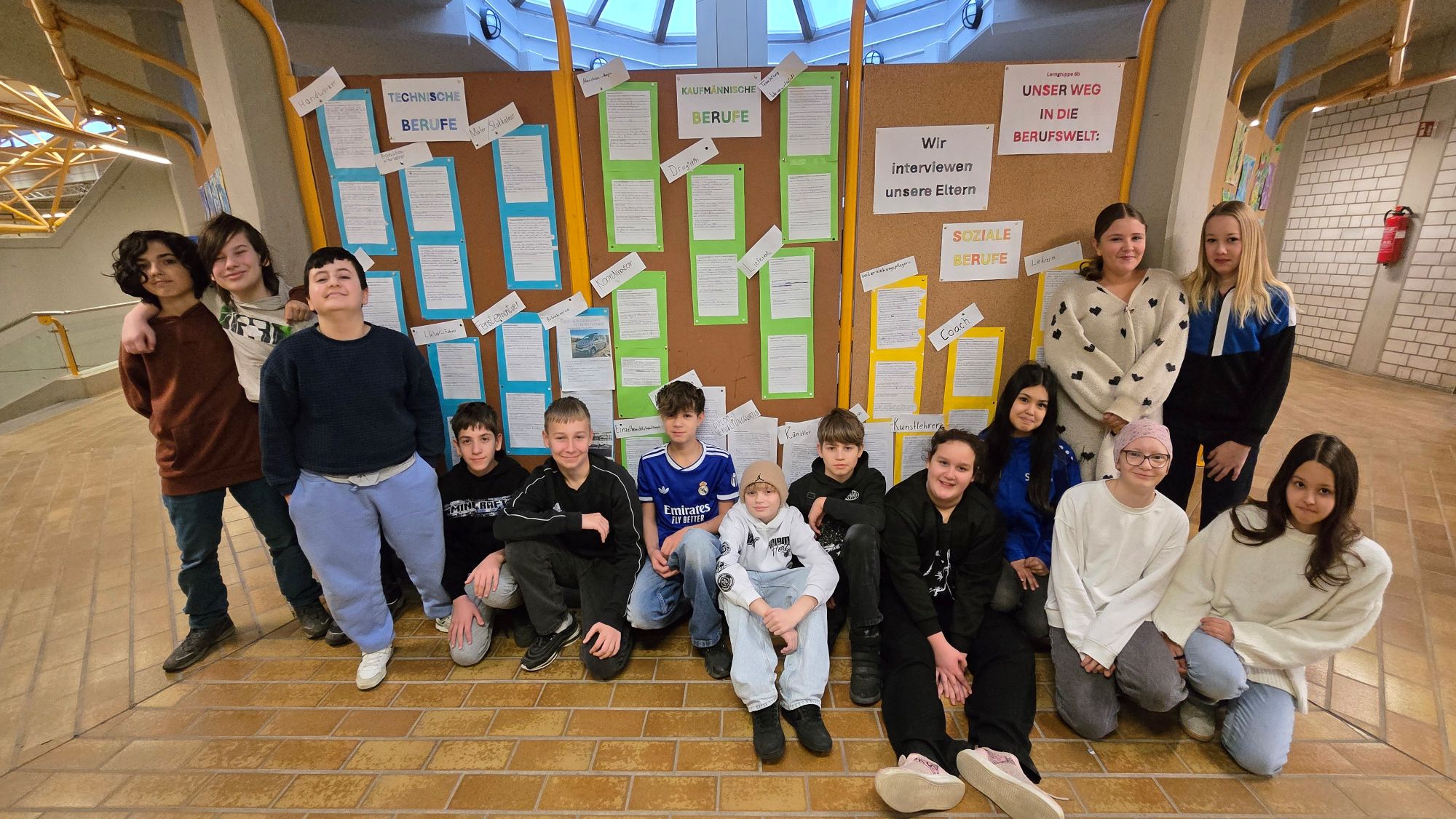 Berufsorientierung zum Anfassen – Berufsinterviews der Lerngruppe 6b – Vorschau der Nachricht