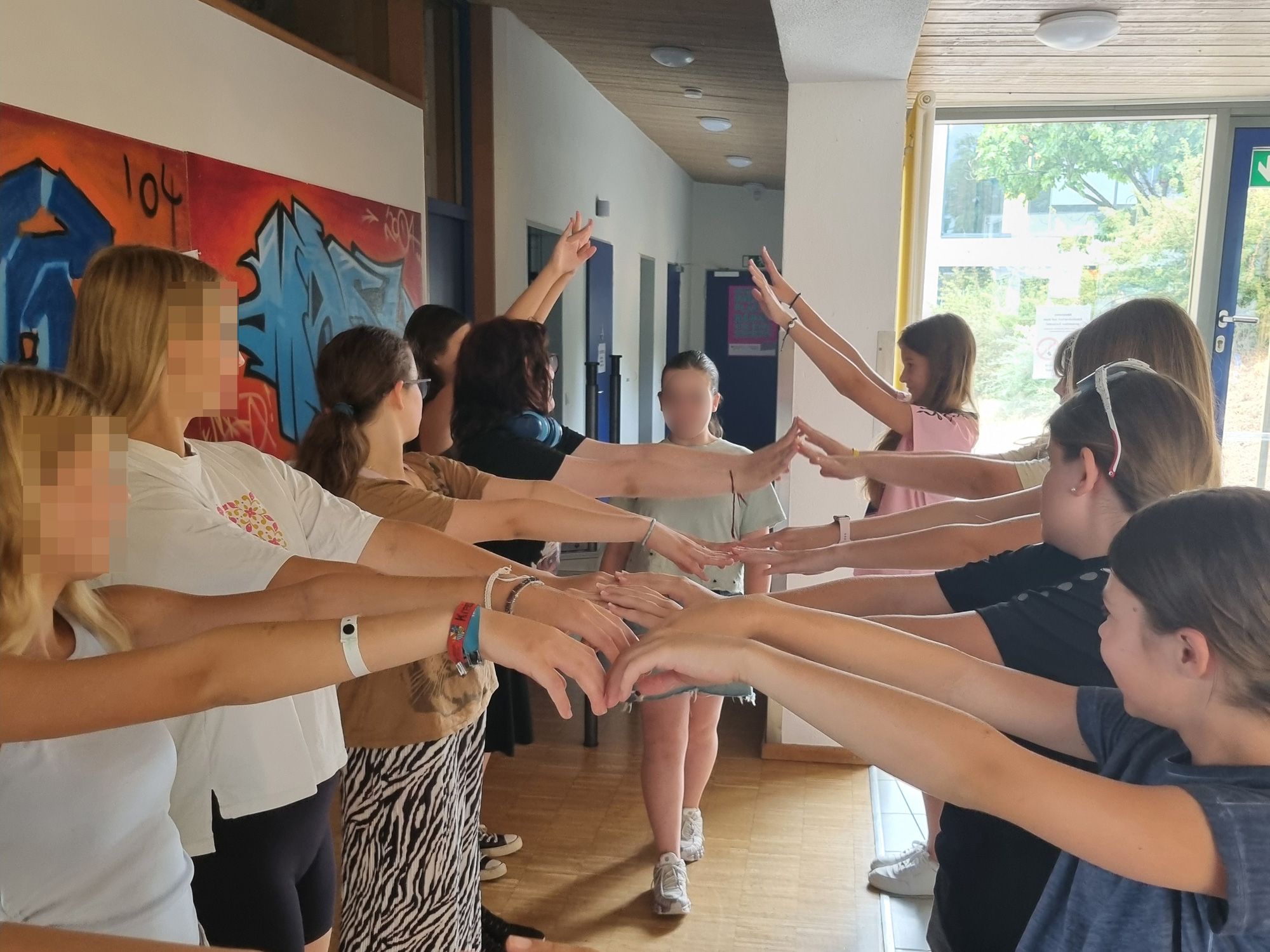 Grenzen setzen – Eigene Grenzen wahrnehmen: Ein Workshop der Mädchen-Lerngruppe 6 – Vorschau der Nachricht
